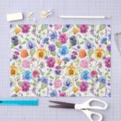 Blume des Wasserfarbenparks Seidenpapier (Handwerk)