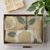 Blume des weißen Anemons Seidenpapier (Geschenk)