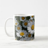 Blume des Weißen Feverts Kaffeetasse (Links)