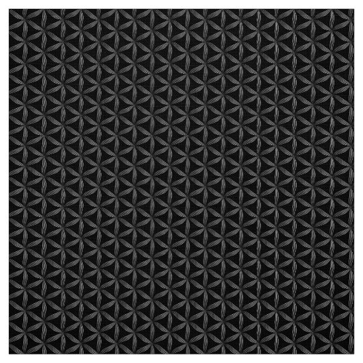 Blume des weißen Lebensmusters Stoff (Muster)