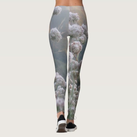 Blume des Weißgebirges Leggings (Rückseite)