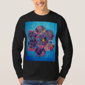 Blume des Weltraums T-Shirt (Vorderseite)
