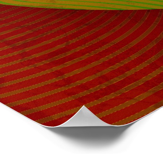 Blume des Yoga Poster (Ecke)