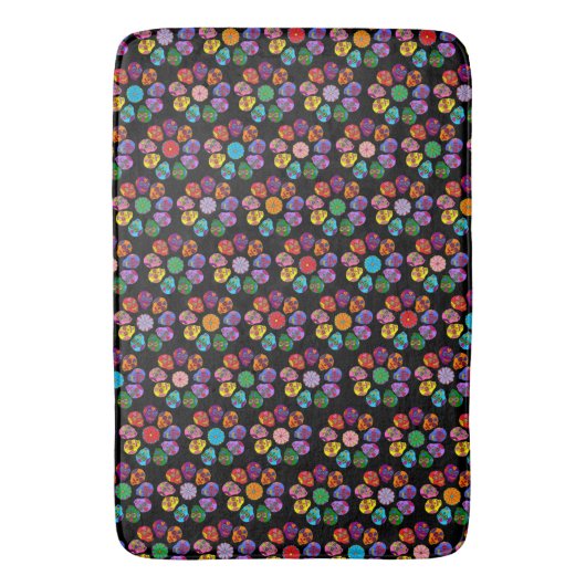 Blume des Zuckerschädels Badematte (Vorderseite Vertikal)