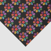 Blume des Zuckerschädels Seidenpapier (Ausschnitt)