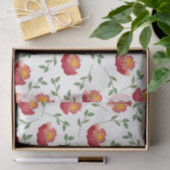 Blume (Design 16 Gelb/orange Serie) Seidenpapier (Geschenk)