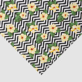 Blume (Design 47 Gelb/orange Serie) Seidenpapier (Ausschnitt)