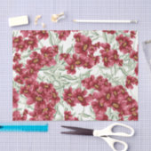 Blume (Design 52 Red Series) Seidenpapier (Handwerk)