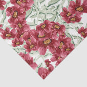 Blume (Design 52 Red Series) Seidenpapier (Ausschnitt)