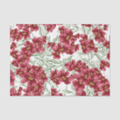 Blume (Design 52 Red Series) Seidenpapier (Vorderseite)