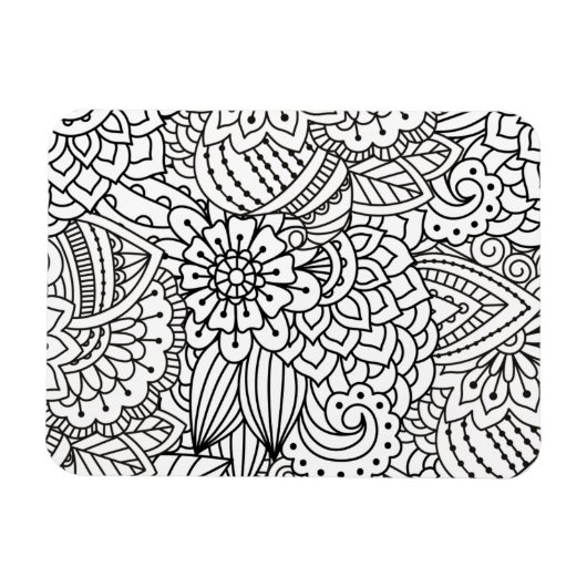 Blume Design Doodle Magnet (Horizontal)