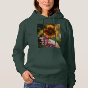 Blume Design Frauenhymnen Hoodie