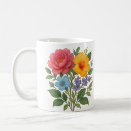 Blume-Design-Kaffee-Tasse Kaffeetasse