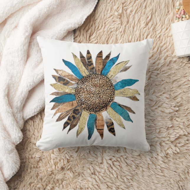 Blume Design Kissen (Decke)