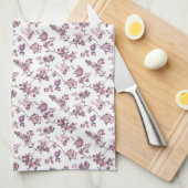 Blume Design Küche Handtuch (Viertel Falte)