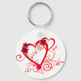 Blume Design Schlüsselanhänger