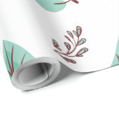 Blume Design Serie 2 Geschenkpapier (Rolleneckpunkt)