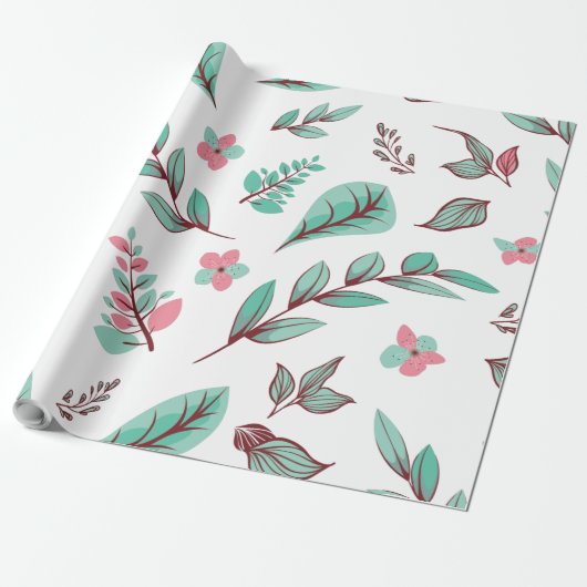 Blume Design Serie 2 Geschenkpapier (Ungerollt)