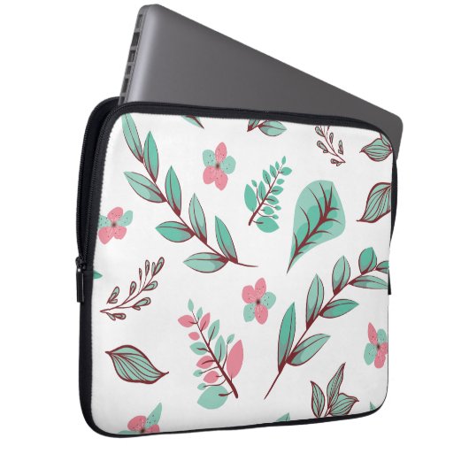 Blume Design Serie 2 Laptopschutzhülle (Vorne Rechts)