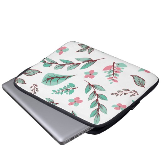 Blume Design Serie 2 Laptopschutzhülle (Vorne Knopf)