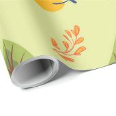 Blume Design Serie 3 Geschenkpapier (Rolleneckpunkt)