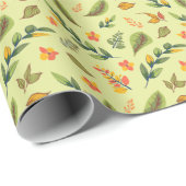 Blume Design Serie 3 Geschenkpapier (Rolleneckpunkt)