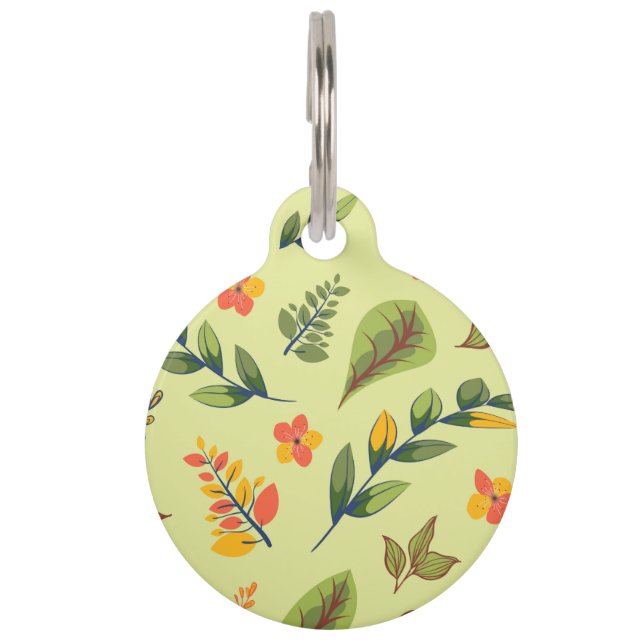 Blume Design Serie 3 Haustiermarke (Vorderseite)