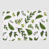 Blume Design Serie 4 Golfhandtuch (Horizontal)