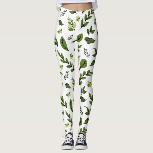 Blume Design Serie 4 Leggings (Vorderseite)