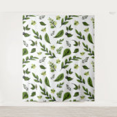 Blume Design Serie 4 Wandteppich (Vorderseite)