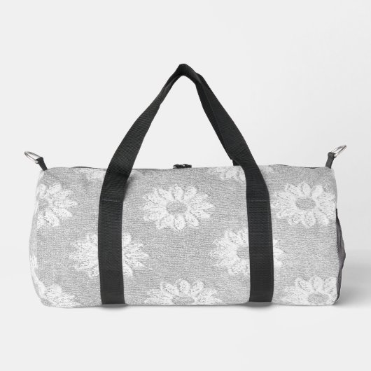 Blume-DESIGN-STIL für die Papiertüte schneiden Duffle Bag (Vorderseite)