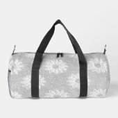 Blume-DESIGN-STIL für die Papiertüte schneiden Duffle Bag (Rückseite)