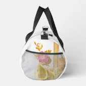 Blume-DESIGN-STIL für die Papiertüte schneiden Duffle Bag (Rechts)