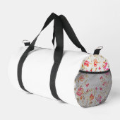Blume-DESIGN-STIL für die Papiertüte schneiden Duffle Bag (Rechte Ecke)