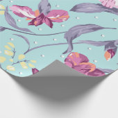 Blume Design Textil Illustration,Hintergrund,d Geschenkpapier (Ecke)