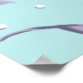 Blume Design Textil Illustration,Hintergrund,d Poster (Ecke)