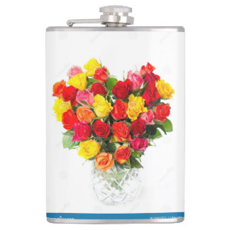 Blume Design Vinyl Wrapped Flask. Flachmann