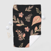 Blume-Designserie Golfhandtuch (Insitu)