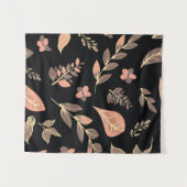 Blume-Designserie Wandteppich (Vorderseite (Horizontal))