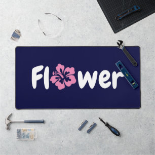 Blume Desk Mat Schreibtischunterlage