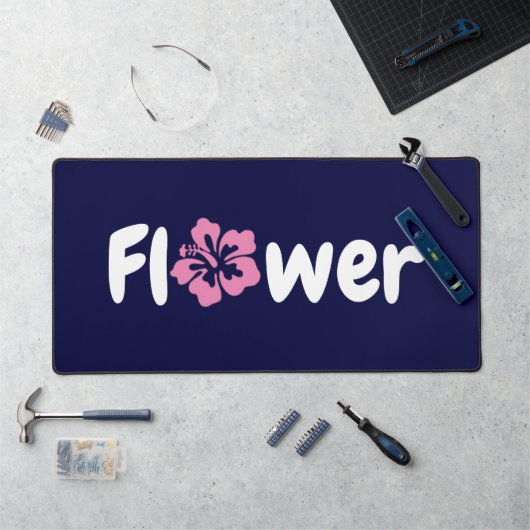 Blume Desk Mat Schreibtischunterlage (Arbeitsplatz)