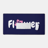 Blume Desk Mat Schreibtischunterlage (Tastatur & Maus)