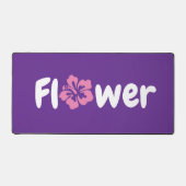 Blume Desk Mat Schreibtischunterlage (Vorderseite)