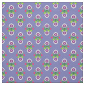 Blume - diamantförmige Zusammensetzung Stoff (Muster)