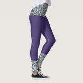 Blume Diamond Star Muster Leggings (Rechts)