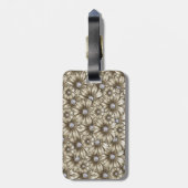 Blume Diamonds - Gepäckmarke Gepäckanhänger (Rückseite vertikal)