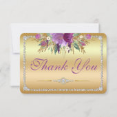 Blume Diamonds Wedding Danke Gold (Vorderseite)