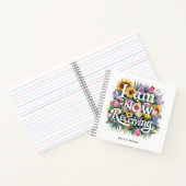 *~* Blume, DIE ICH JETZT ERHALTE 24 AP85 Manifesti Notizblock (Innenseite)