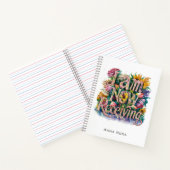 *~* Blume, DIE ICH JETZT ERHALTE AP85 20 Manifesti Notizblock (Innenseite)