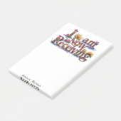 *~* Blume, DIE ICH JETZT ERHALTE AP85 Manifesting Post-it Klebezettel (angewinkelt)